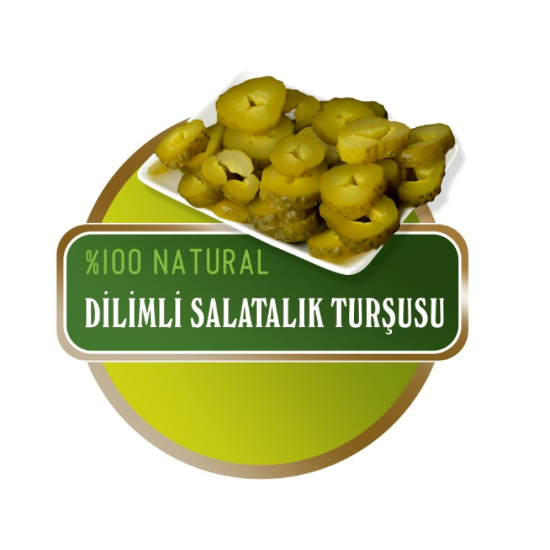 Salatalık Turşusu Halka Dilim